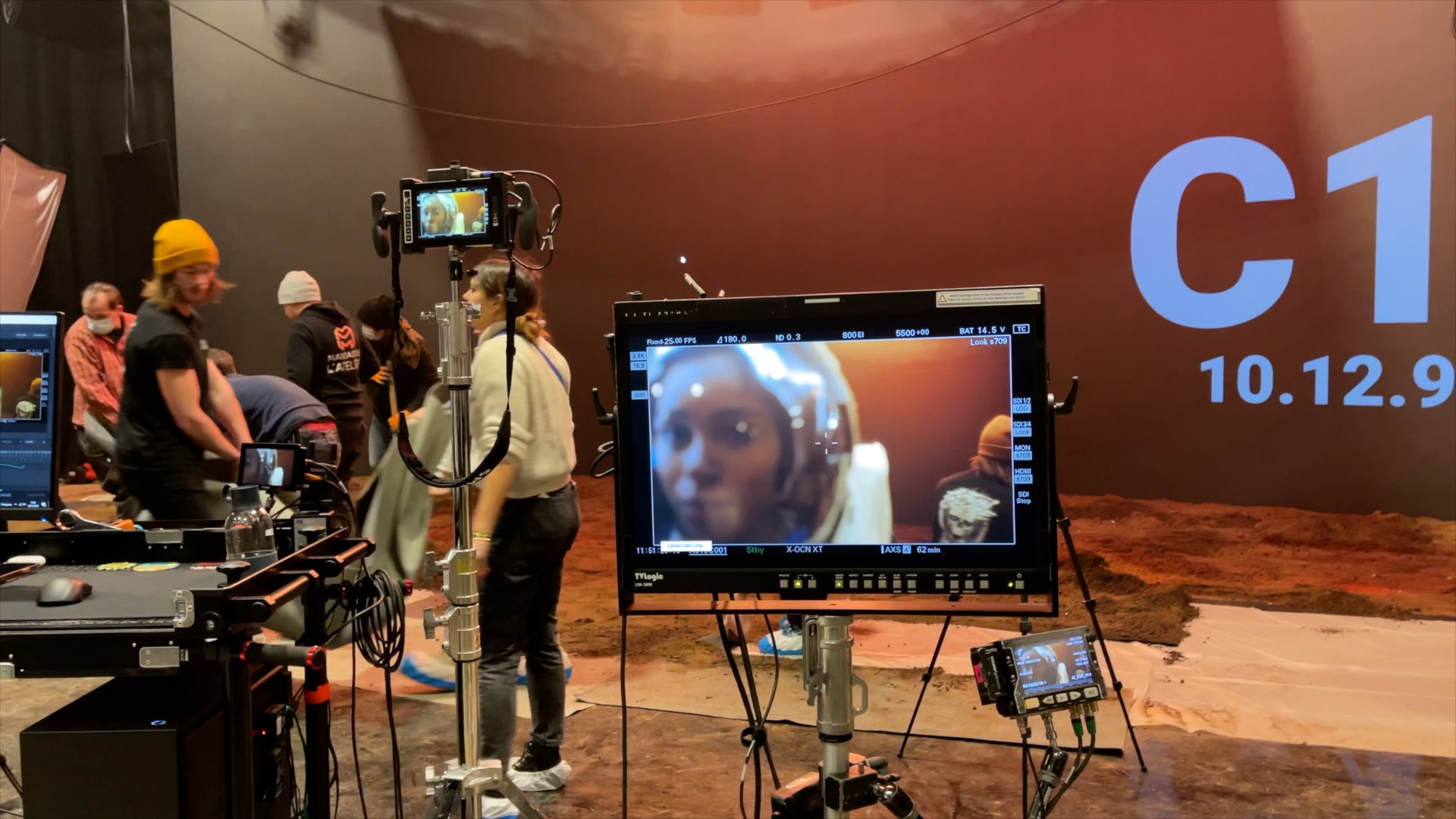 Aperçu animé des travaux d’étudiants en Virtual Production