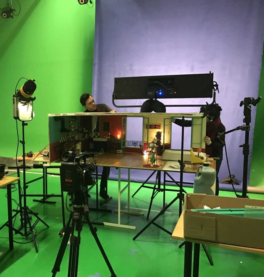 Préparation du court-métrage de fin d’études