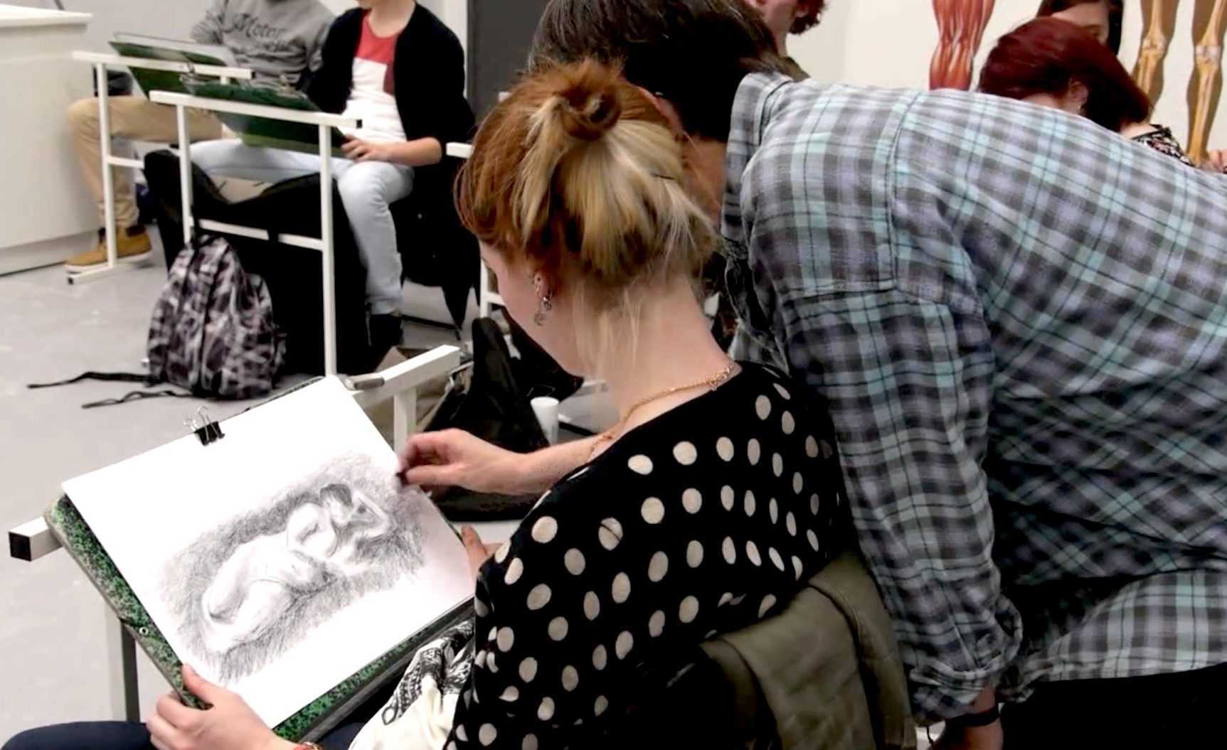 Atelier de dessin d’observation — Prépa Arts Appliqués