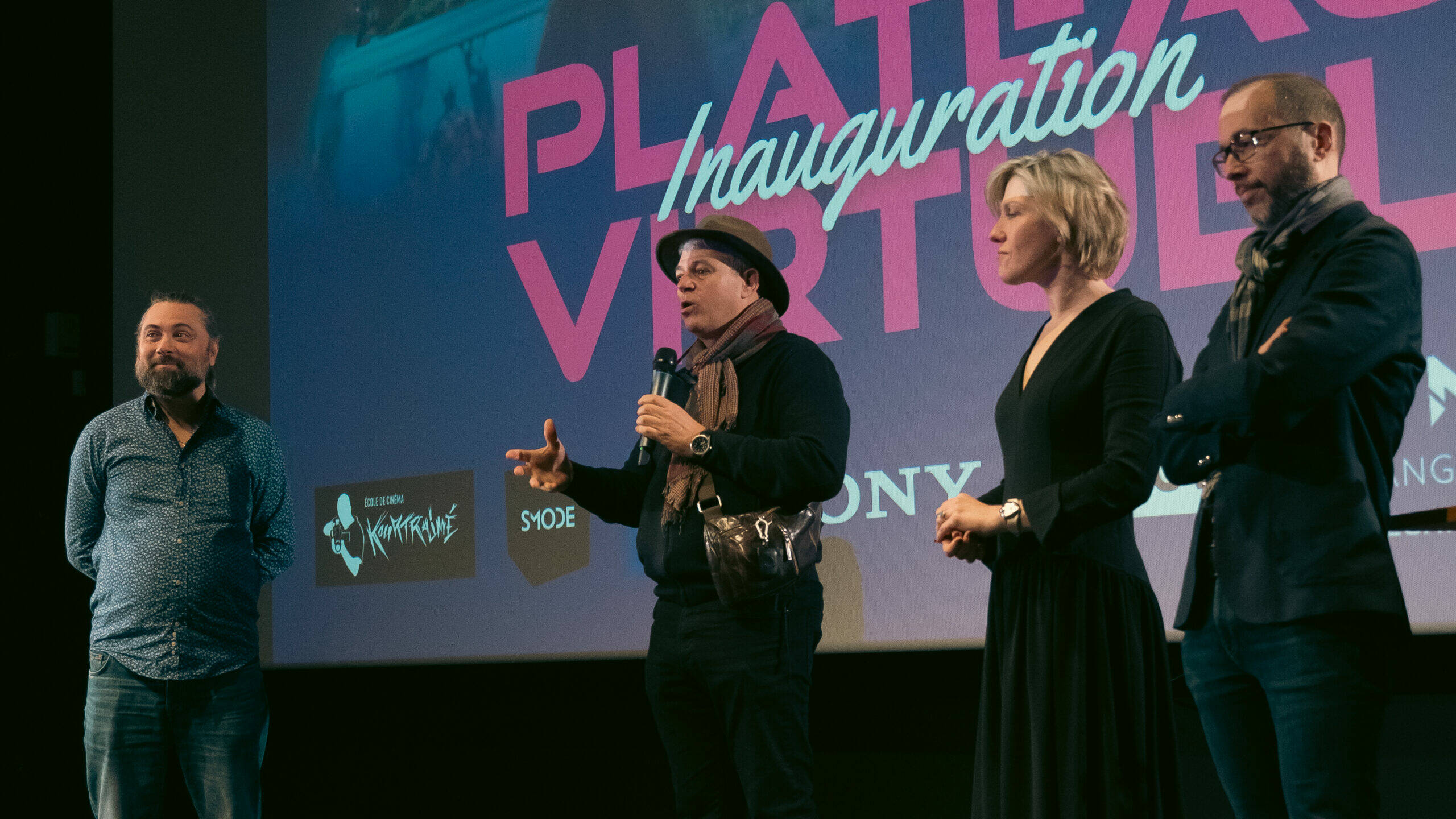 Plateau de tournage Méliès × CST avec mur LED