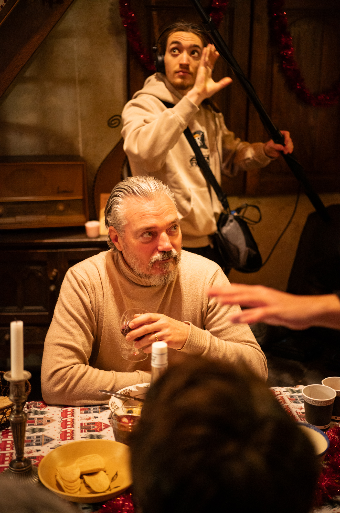 Tournage sur plateau — formation Artisan du Cinéma, École Méliès