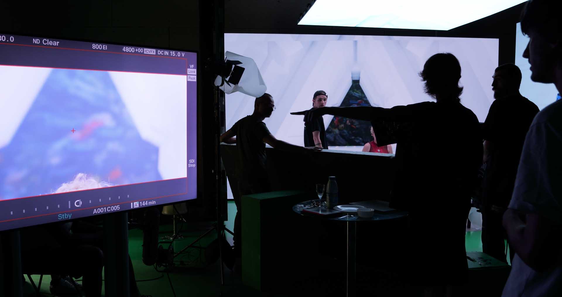 Tournage — formation Vidéaste Polyvalent, École Méliès