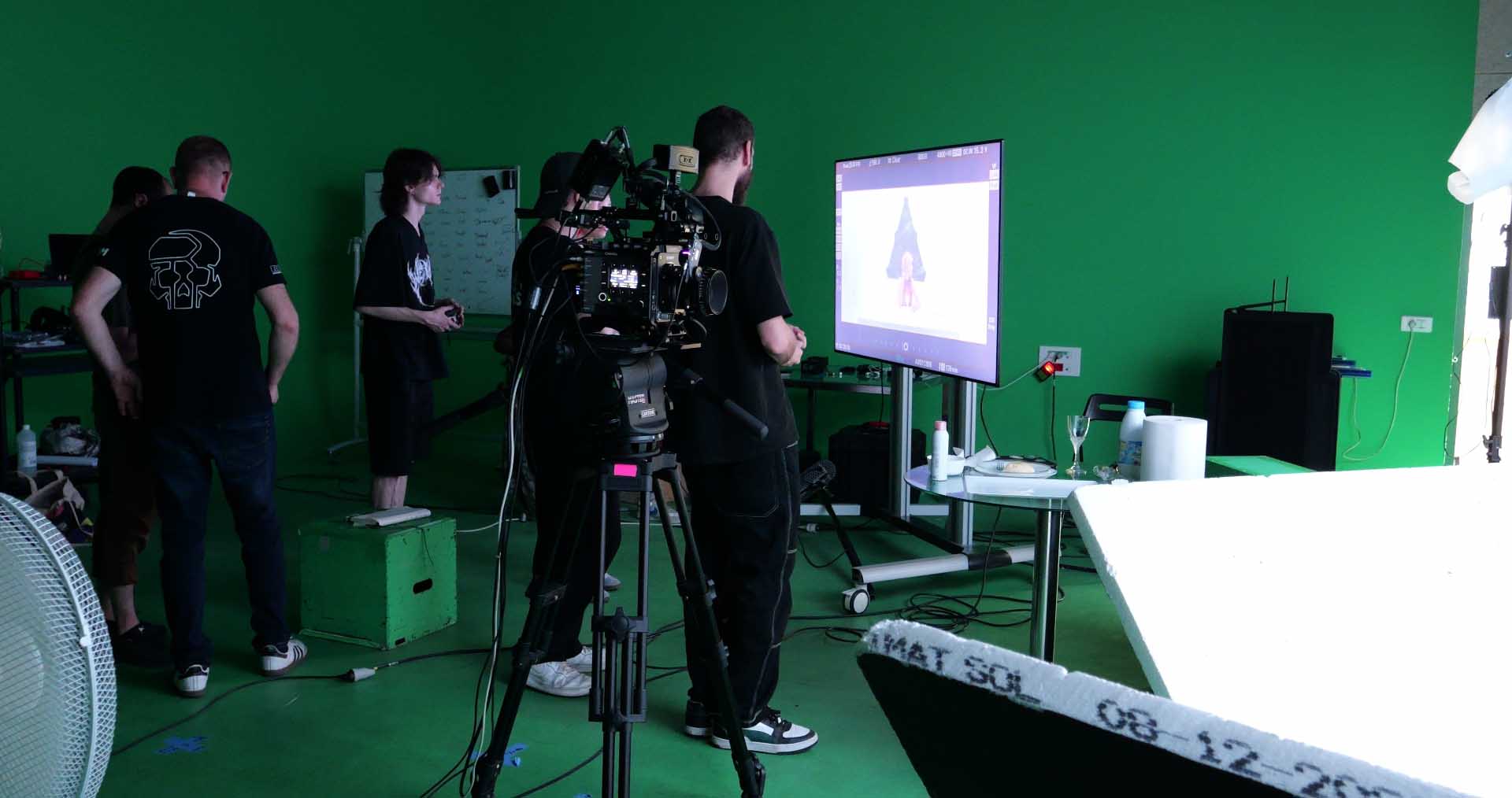 Tournage — formation Vidéaste Polyvalent, École Méliès