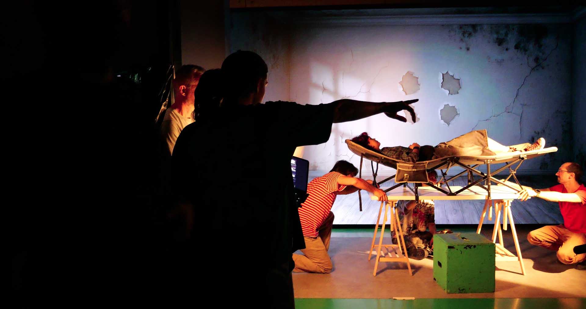 Tournage — formation Vidéaste Polyvalent, École Méliès